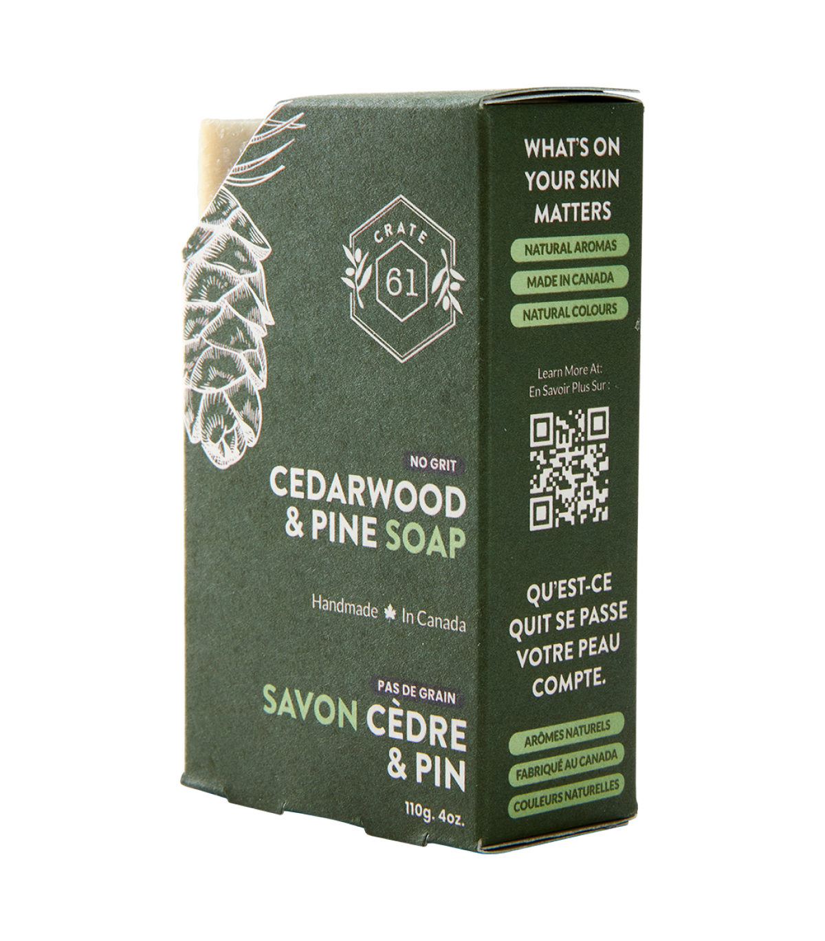 Crate 61 Organics Cedarwood & Pine 手工皂｜日常生活及個人護理 | 海外代購-手工皂-FIT MART 香港智能健康及運動生活用品專門店：筋膜槍、瑜伽輔助工具、智能健身設備