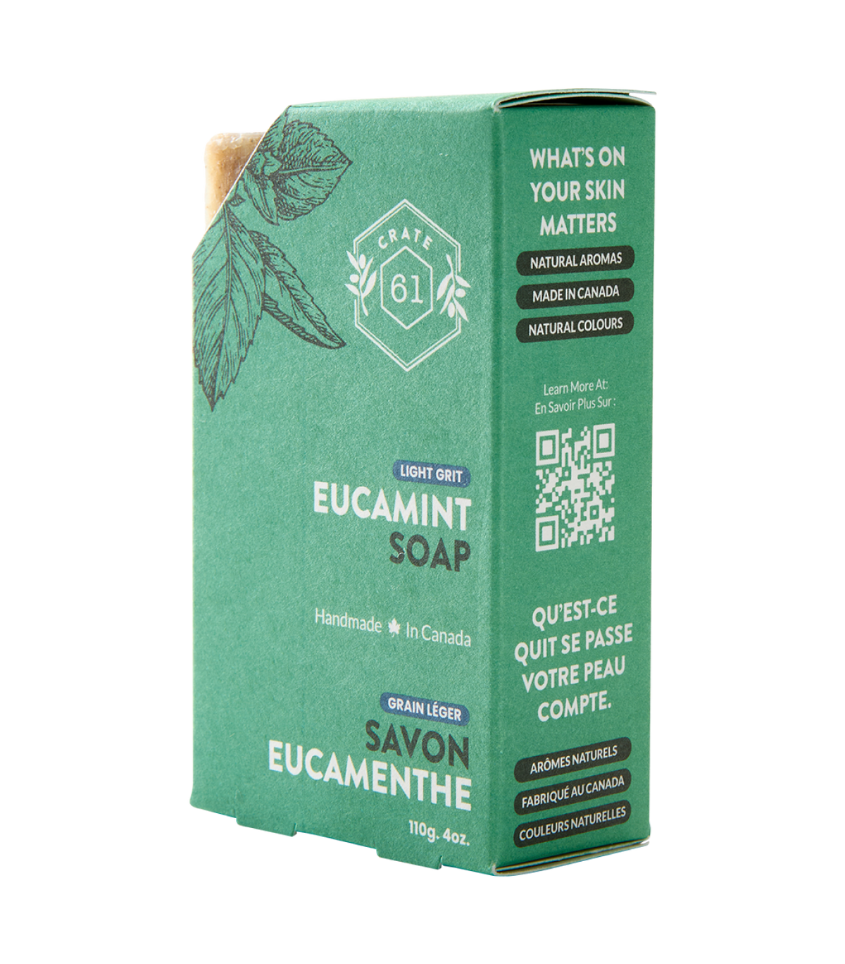Crate 61 Organics Eucamint 手工皂｜日常生活及個人護理 | 海外代購-手工皂-FIT MART 香港智能健康及運動生活用品專門店：筋膜槍、瑜伽輔助工具、智能健身設備