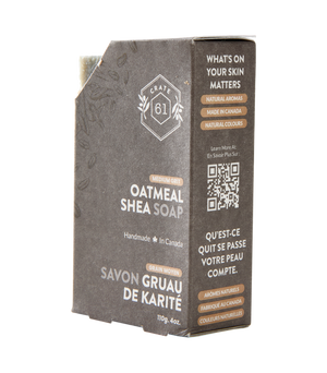 Crate 61 Organics 燕麥 Shea 手工皂｜日常生活及個人護理 | 海外代購-手工皂-FIT MART 香港智能健康及運動生活用品專門店：筋膜槍、瑜伽輔助工具、智能健身設備