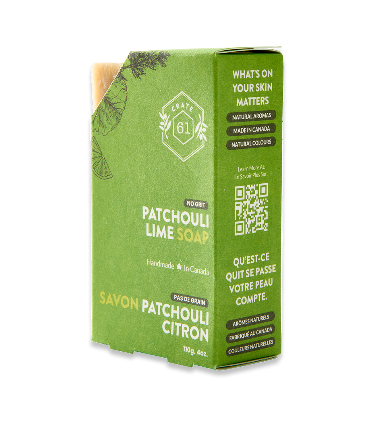 Crate 61 Organics Patchouli Lime 手工皂｜日常生活及個人護理 | 海外代購-手工皂-FIT MART 香港智能健康及運動生活用品專門店：筋膜槍、瑜伽輔助工具、智能健身設備