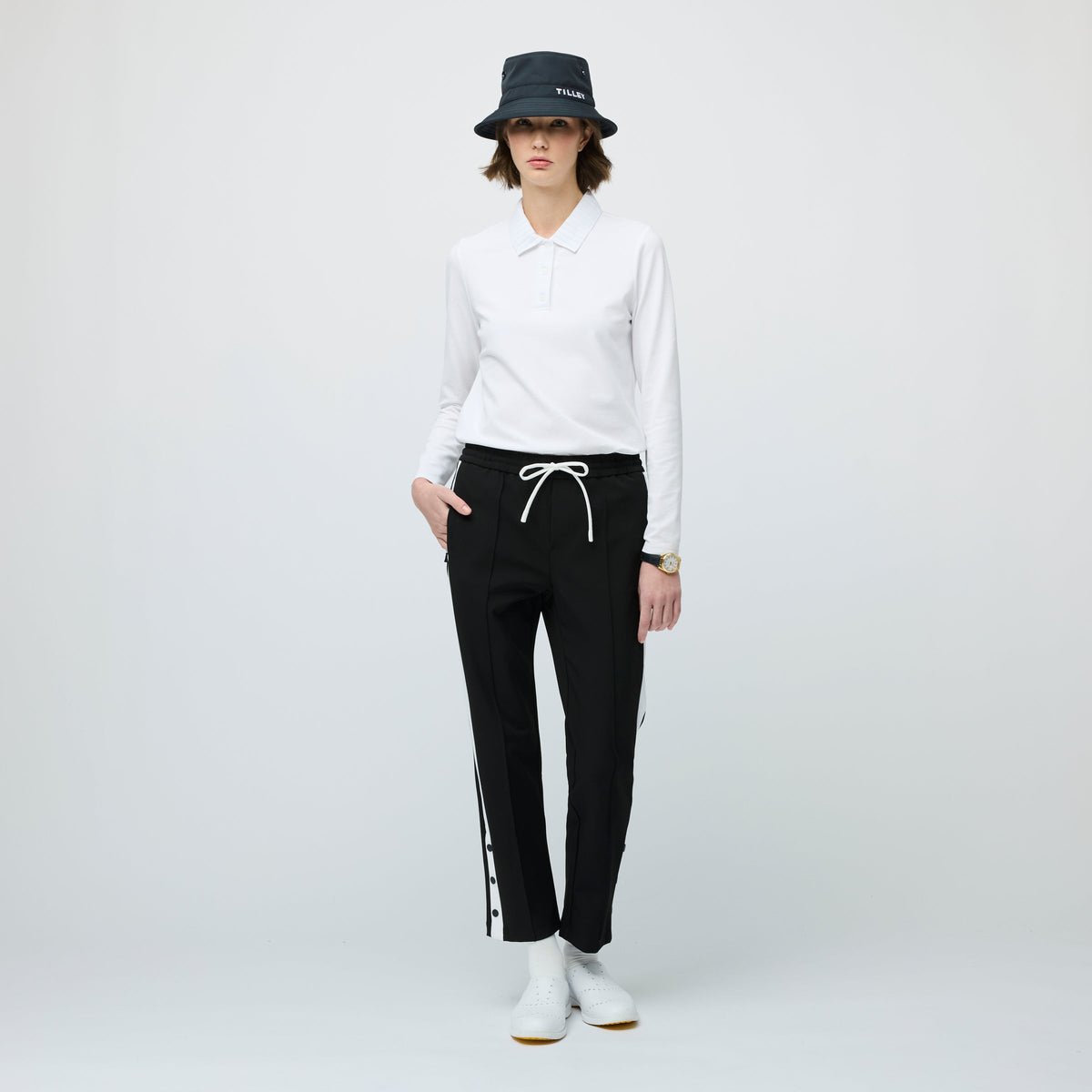 Tilley 長袖 Pleated Collar Polo 恤｜戶外運動及日常生活 | 海外代購-戶外服飾-FIT MART 香港智能健康及運動生活用品專門店：筋膜槍、瑜伽輔助工具、智能健身設備