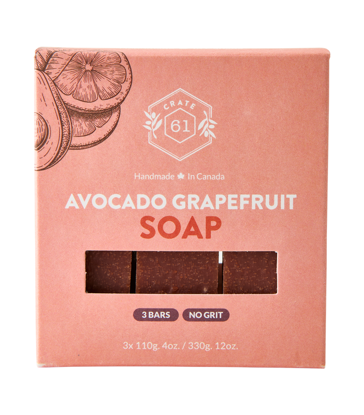 Crate 61 Organics Avocado Grapefruit 手工皂｜日常生活及個人護理 | 海外代購-手工皂-FIT MART 香港智能健康及運動生活用品專門店：筋膜槍、瑜伽輔助工具、智能健身設備