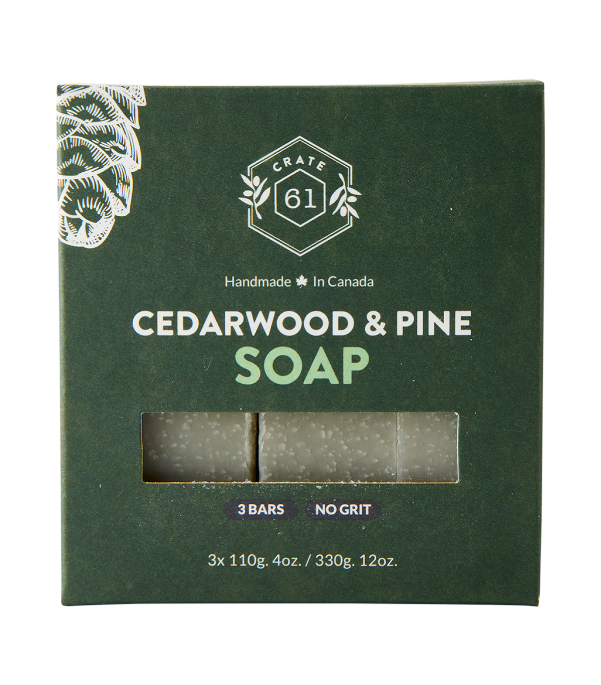 Crate 61 Organics Cedarwood & Pine 手工皂｜日常生活及個人護理 | 海外代購-手工皂-FIT MART 香港智能健康及運動生活用品專門店：筋膜槍、瑜伽輔助工具、智能健身設備