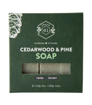 Crate 61 Organics Cedarwood & Pine 手工皂｜日常生活及個人護理 | 海外代購-手工皂-FIT MART 香港智能健康及運動生活用品專門店：筋膜槍、瑜伽輔助工具、智能健身設備