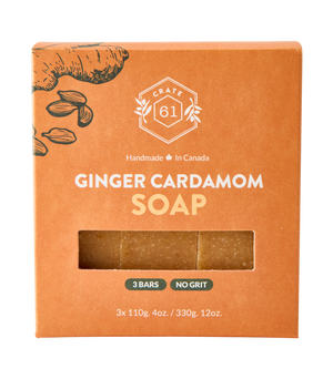 Crate 61 Organics Ginger & Cardamom 手工皂｜日常生活及個人護理 | 海外代購-手工皂-FIT MART 香港智能健康及運動生活用品專門店：筋膜槍、瑜伽輔助工具、智能健身設備