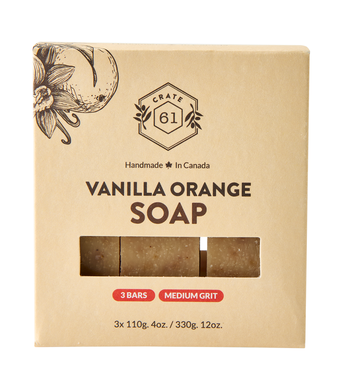 Crate 61 Organics Vanilla Orange 手工皂｜日常生活及個人護理 | 海外代購-手工皂-FIT MART 香港智能健康及運動生活用品專門店：筋膜槍、瑜伽輔助工具、智能健身設備