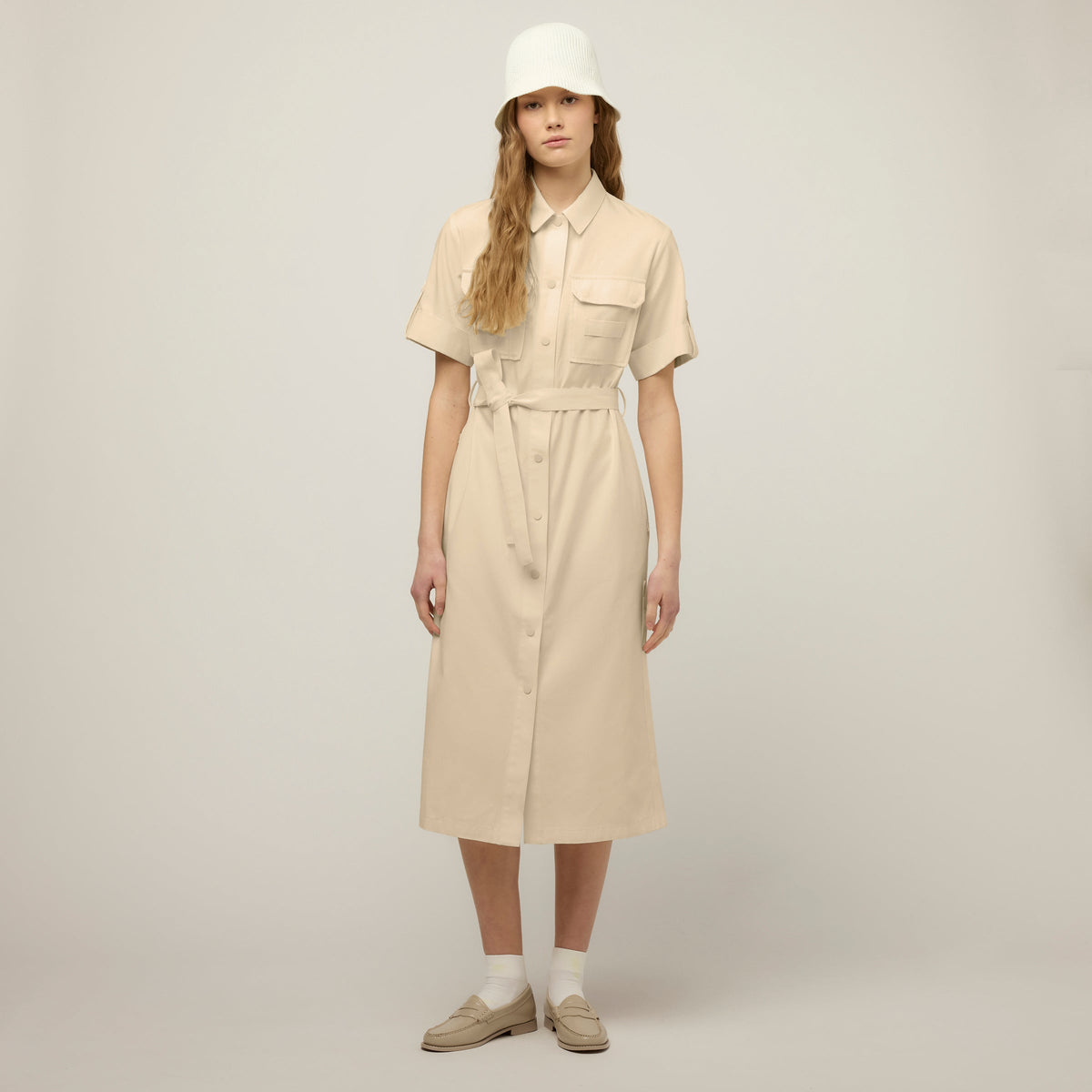 Tilley Tencel 棉質 Safari Midi 連身裙｜戶外運動及日常生活 | 海外代購-旅行服飾-FIT MART 香港智能健康及運動生活用品專門店：筋膜槍、瑜伽輔助工具、智能健身設備
