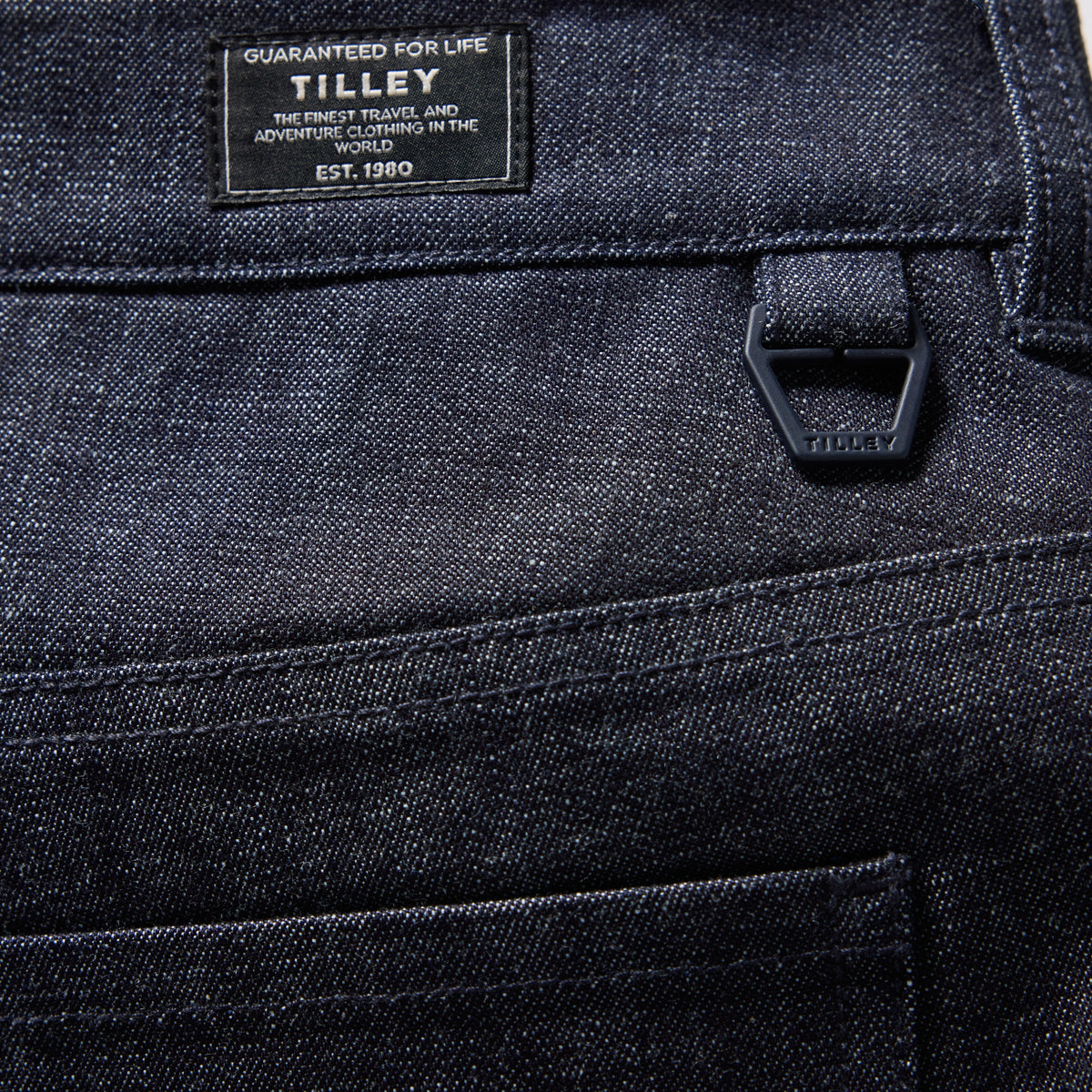 Tilley Denim Straight Leg Ankle 長褲｜戶外運動及日常生活 | 海外代購-戶外服飾-FIT MART 香港智能健康及運動生活用品專門店：筋膜槍、瑜伽輔助工具、智能健身設備