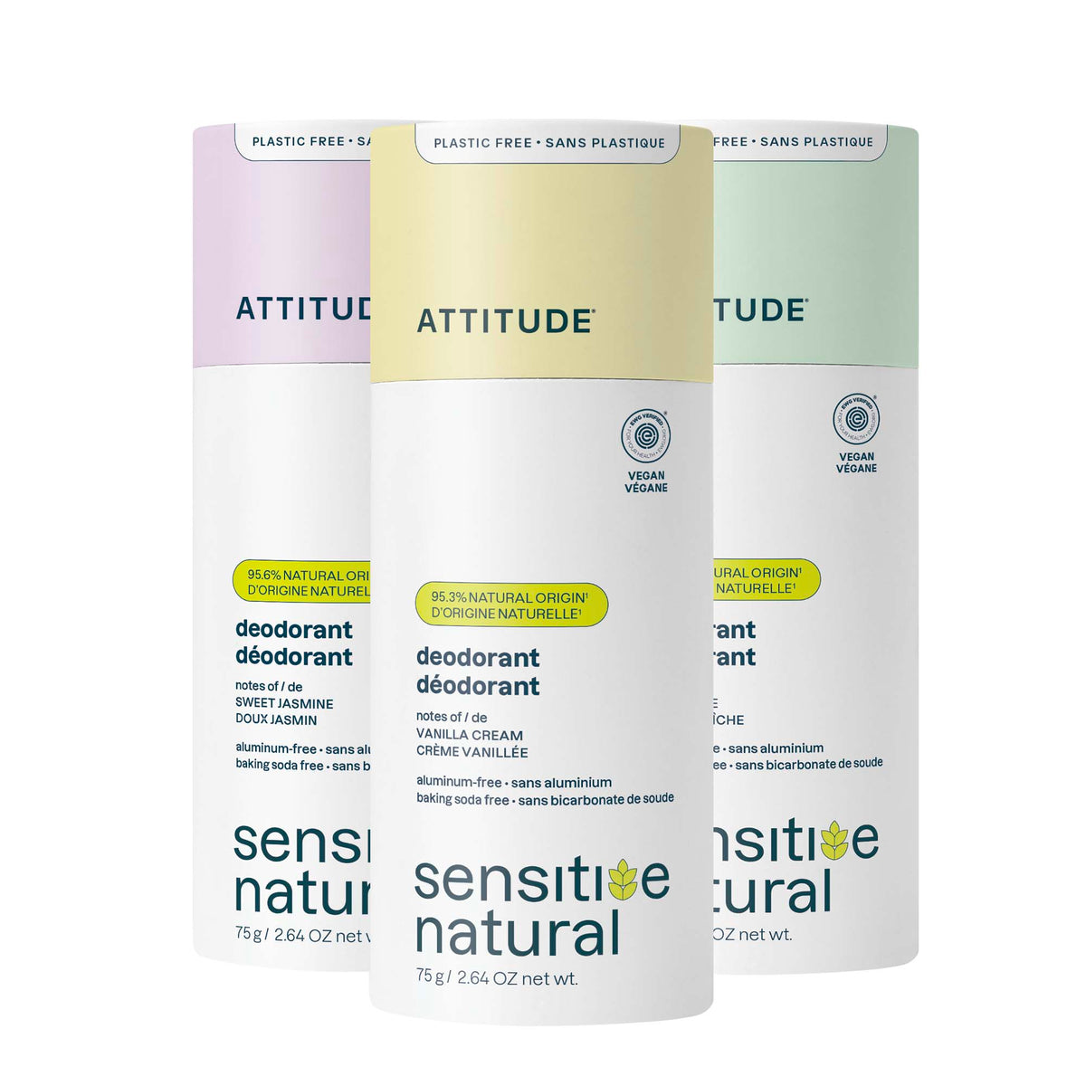 【健康生活精選】ATTITUDE 體香膏 3｜Pack｜敏感肌 | 海外代購-身體護理-FIT MART 香港智能健康及運動生活用品專門店：筋膜槍、瑜伽輔助工具、智能健身設備