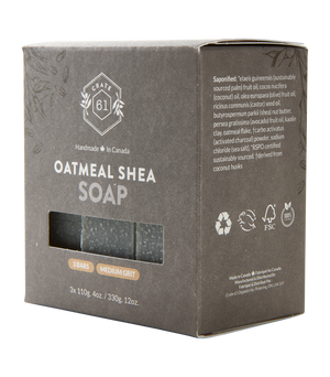 Crate 61 Organics 燕麥 Shea 手工皂｜日常生活及個人護理 | 海外代購-手工皂-FIT MART 香港智能健康及運動生活用品專門店：筋膜槍、瑜伽輔助工具、智能健身設備