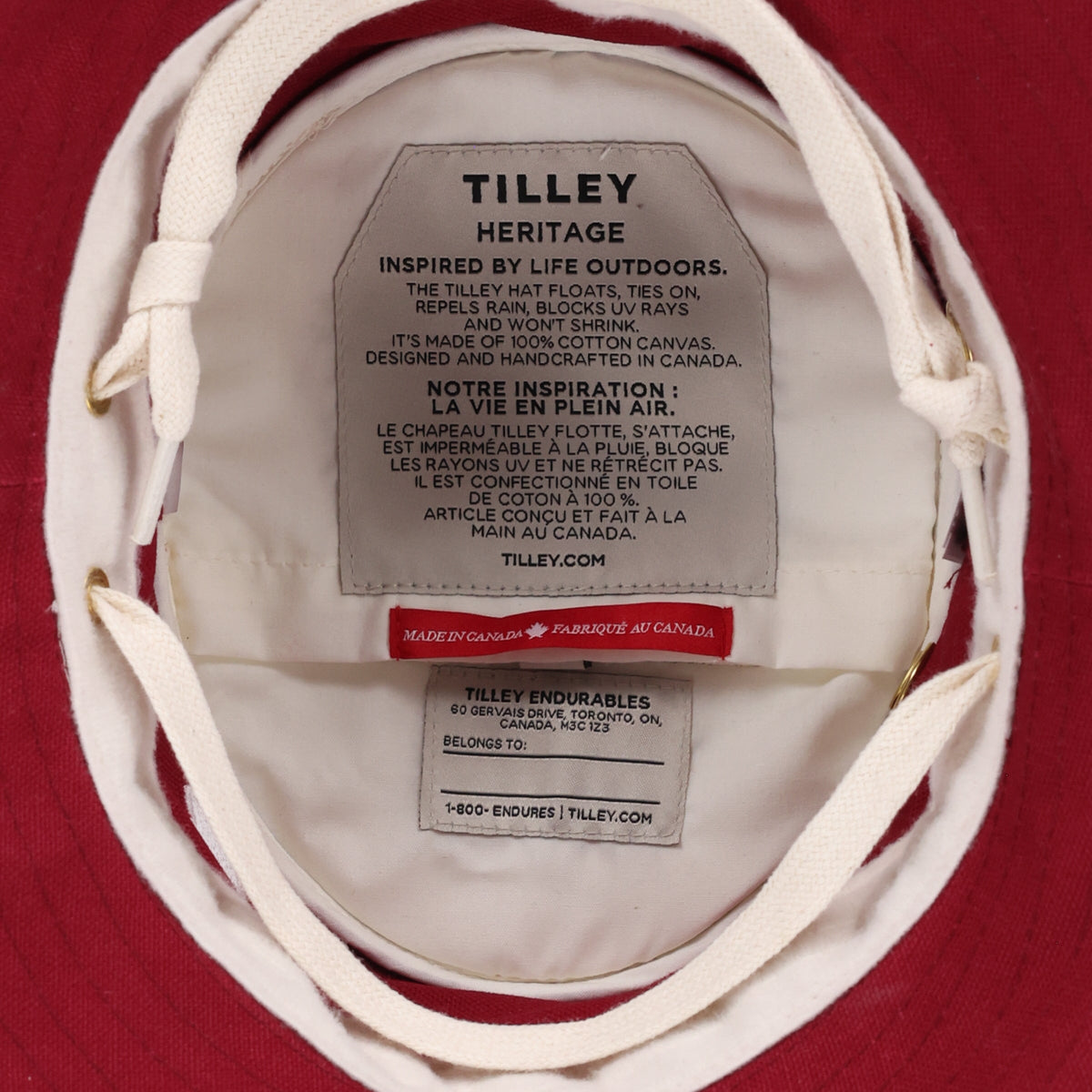Tilley Proudly Canadian T1 漁夫帽｜戶外運動及日常生活 | 海外代購-戶外帽-FIT MART 香港智能健康及運動生活用品專門店：筋膜槍、瑜伽輔助工具、智能健身設備