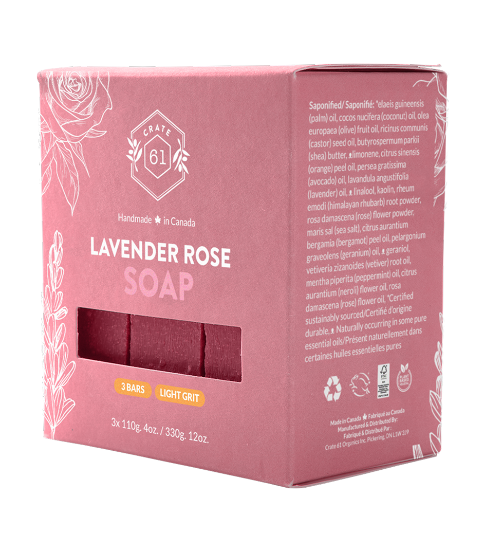 Crate 61 Organics 薰衣草 Rose 手工皂｜日常生活及個人護理 | 海外代購-手工皂-FIT MART 香港智能健康及運動生活用品專門店：筋膜槍、瑜伽輔助工具、智能健身設備