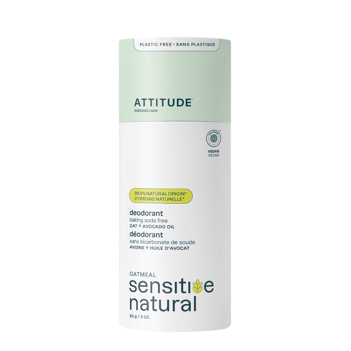 【健康生活精選】ATTITUDE 體香膏｜Plastic｜Free Stick 敏感肌 | 海外代購-身體護理-FIT MART 香港智能健康及運動生活用品專門店：筋膜槍、瑜伽輔助工具、智能健身設備