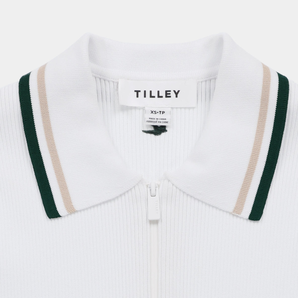 Tilley Stripe Zip Polo 恤｜戶外運動及日常生活 | 海外代購-戶外服飾-FIT MART 香港智能健康及運動生活用品專門店：筋膜槍、瑜伽輔助工具、智能健身設備