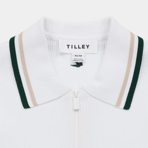 Tilley Stripe Zip Polo 恤｜戶外運動及日常生活 | 海外代購-戶外服飾-FIT MART 香港智能健康及運動生活用品專門店：筋膜槍、瑜伽輔助工具、智能健身設備
