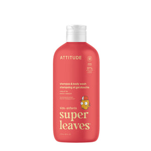 【健康生活精選】ATTITUDE 2｜in｜1 Kids 洗頭水 & 沐浴露 | 海外代購-母嬰護理-FIT MART 香港智能健康及運動生活用品專門店：筋膜槍、瑜伽輔助工具、智能健身設備