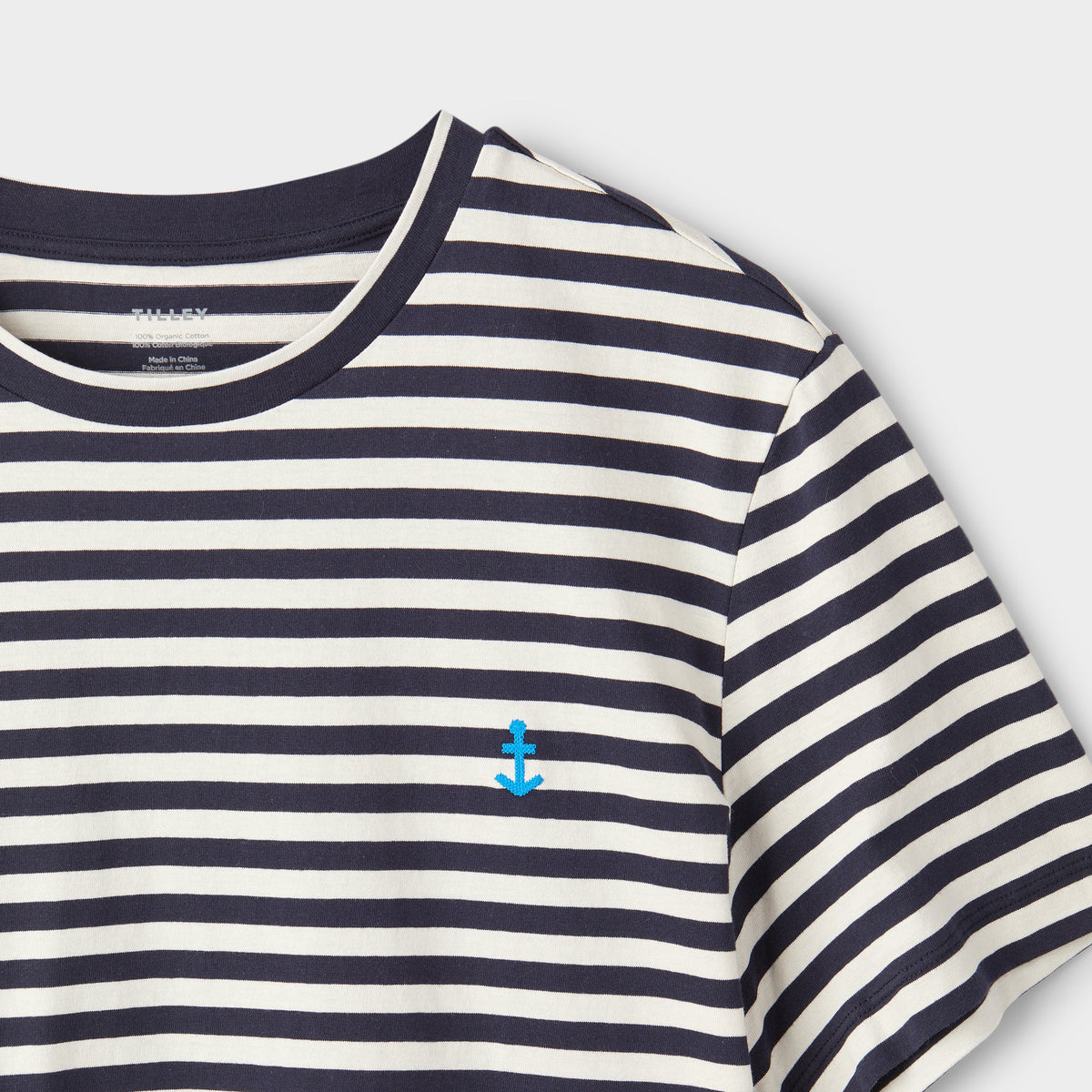 Tilley Marine Stripe T 恤｜戶外運動及日常生活 | 海外代購-戶外服飾-FIT MART 香港智能健康及運動生活用品專門店：筋膜槍、瑜伽輔助工具、智能健身設備