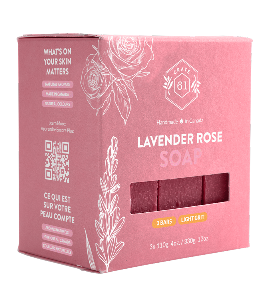 Crate 61 Organics 薰衣草 Rose 手工皂｜日常生活及個人護理 | 海外代購-手工皂-FIT MART 香港智能健康及運動生活用品專門店：筋膜槍、瑜伽輔助工具、智能健身設備