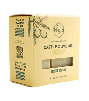 Crate 61 Organics Castile Olive Oil 手工皂｜日常生活及個人護理 | 海外代購-手工皂-FIT MART 香港智能健康及運動生活用品專門店：筋膜槍、瑜伽輔助工具、智能健身設備