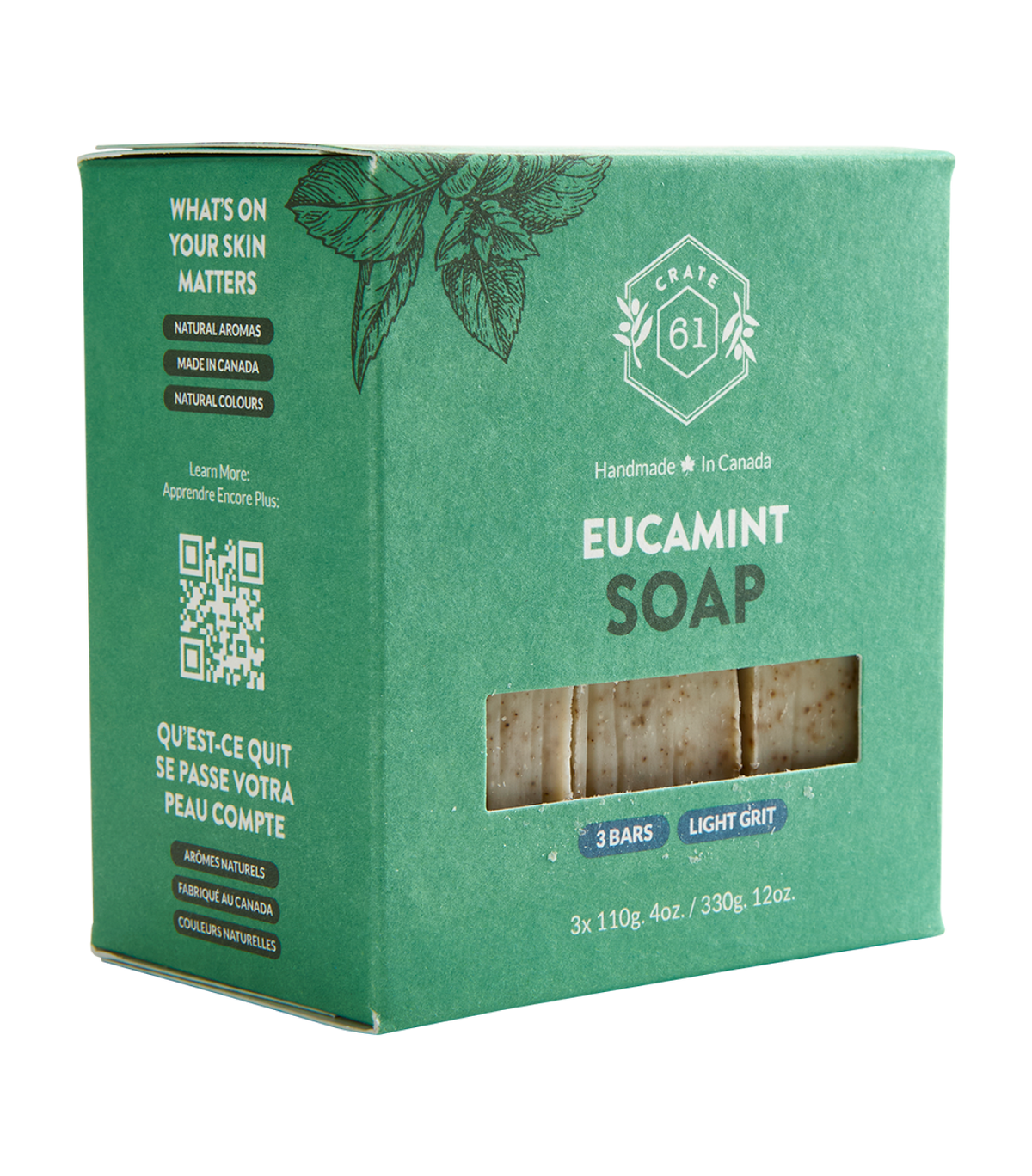 Crate 61 Organics Eucamint 手工皂｜日常生活及個人護理 | 海外代購-手工皂-FIT MART 香港智能健康及運動生活用品專門店：筋膜槍、瑜伽輔助工具、智能健身設備