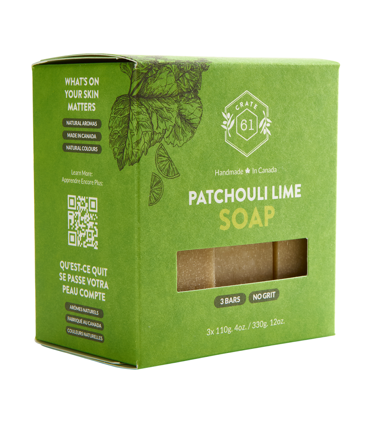 Crate 61 Organics Patchouli Lime 手工皂｜日常生活及個人護理 | 海外代購-手工皂-FIT MART 香港智能健康及運動生活用品專門店：筋膜槍、瑜伽輔助工具、智能健身設備