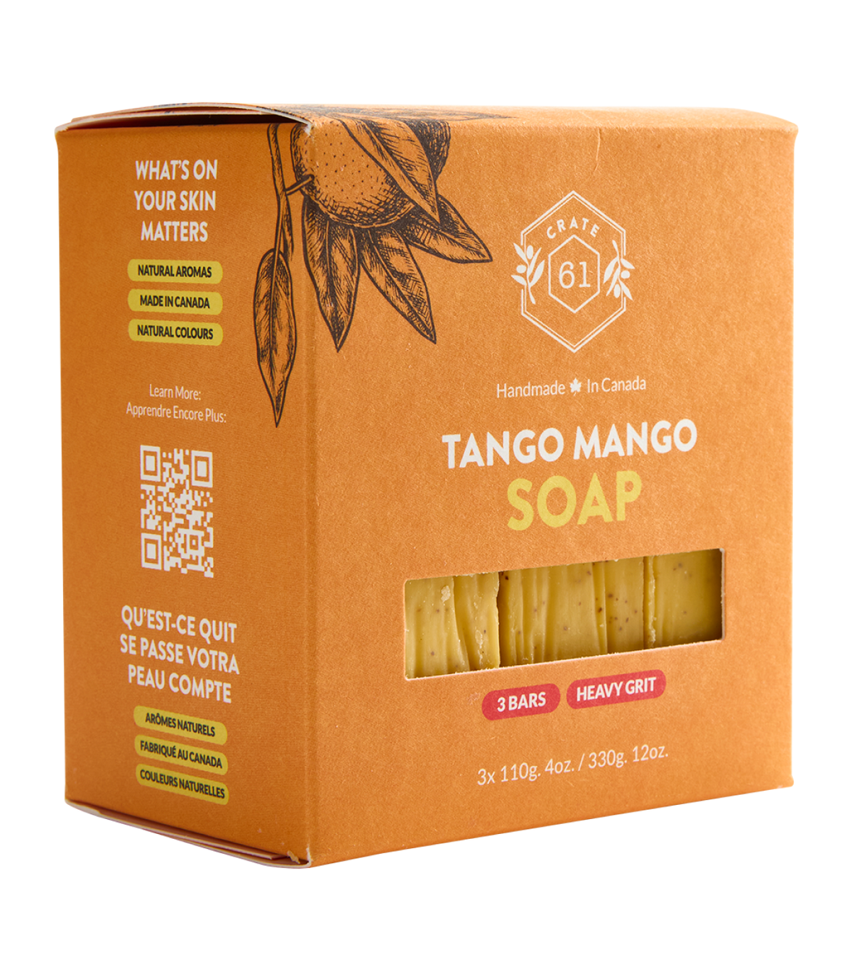 Crate 61 Organics Tango Mango 手工皂｜日常生活及個人護理 | 海外代購-手工皂-FIT MART 香港智能健康及運動生活用品專門店：筋膜槍、瑜伽輔助工具、智能健身設備