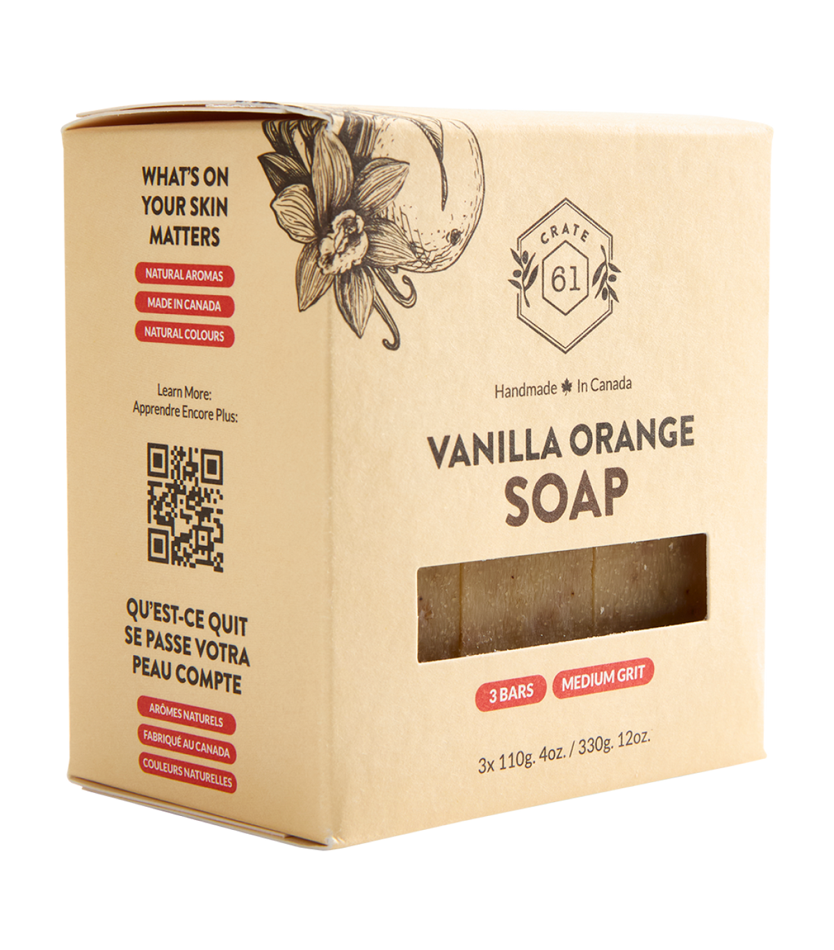 Crate 61 Organics Vanilla Orange 手工皂｜日常生活及個人護理 | 海外代購-手工皂-FIT MART 香港智能健康及運動生活用品專門店：筋膜槍、瑜伽輔助工具、智能健身設備
