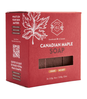 Crate 61 Organics Canadian Maple 手工皂｜日常生活及個人護理 | 海外代購-手工皂-FIT MART 香港智能健康及運動生活用品專門店：筋膜槍、瑜伽輔助工具、智能健身設備