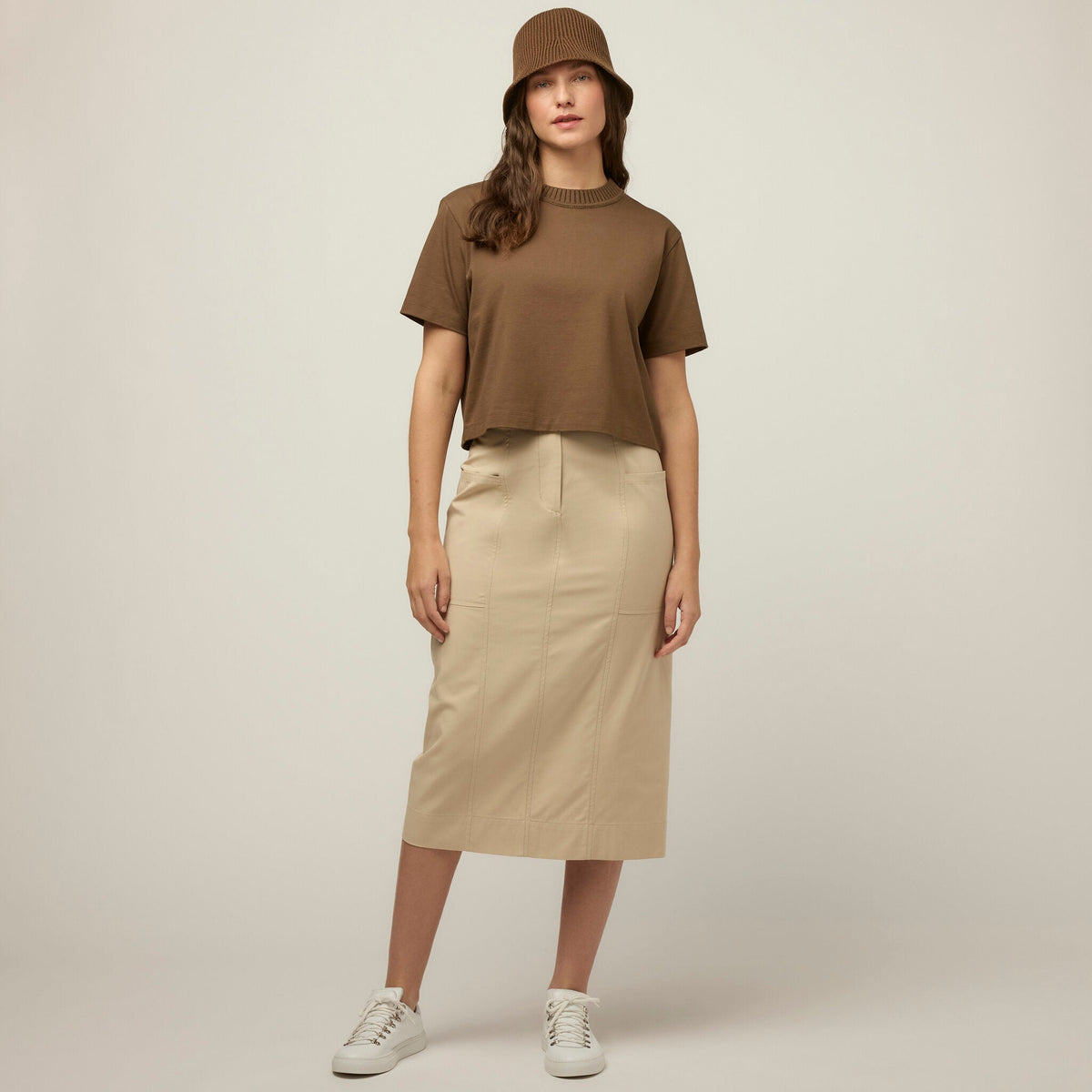 Tilley Rib Neckline Cropped T 恤｜戶外運動及日常生活 | 海外代購-戶外服飾-FIT MART 香港智能健康及運動生活用品專門店：筋膜槍、瑜伽輔助工具、智能健身設備