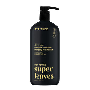 【健康生活精選】ATTITUDE 2｜in｜1 Men 洗頭水 & 護髮素 | 海外代購-頭髮護理-FIT MART 香港智能健康及運動生活用品專門店：筋膜槍、瑜伽輔助工具、智能健身設備