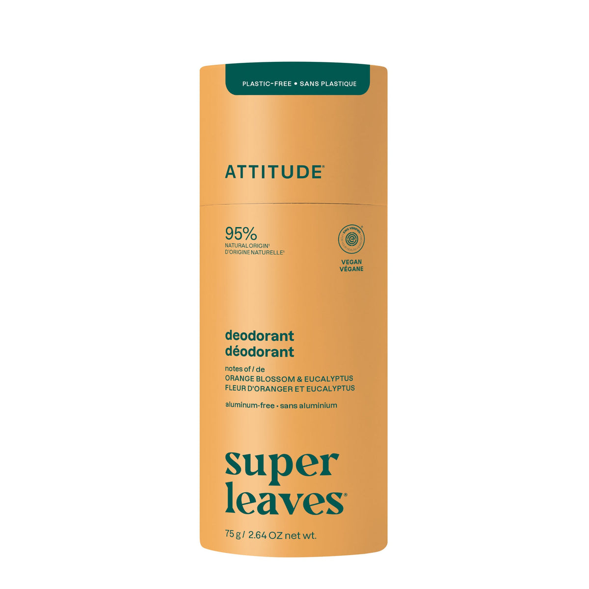 【健康生活精選】ATTITUDE 體香膏｜Aluminum｜Free | 海外代購-身體護理-FIT MART 香港智能健康及運動生活用品專門店：筋膜槍、瑜伽輔助工具、智能健身設備