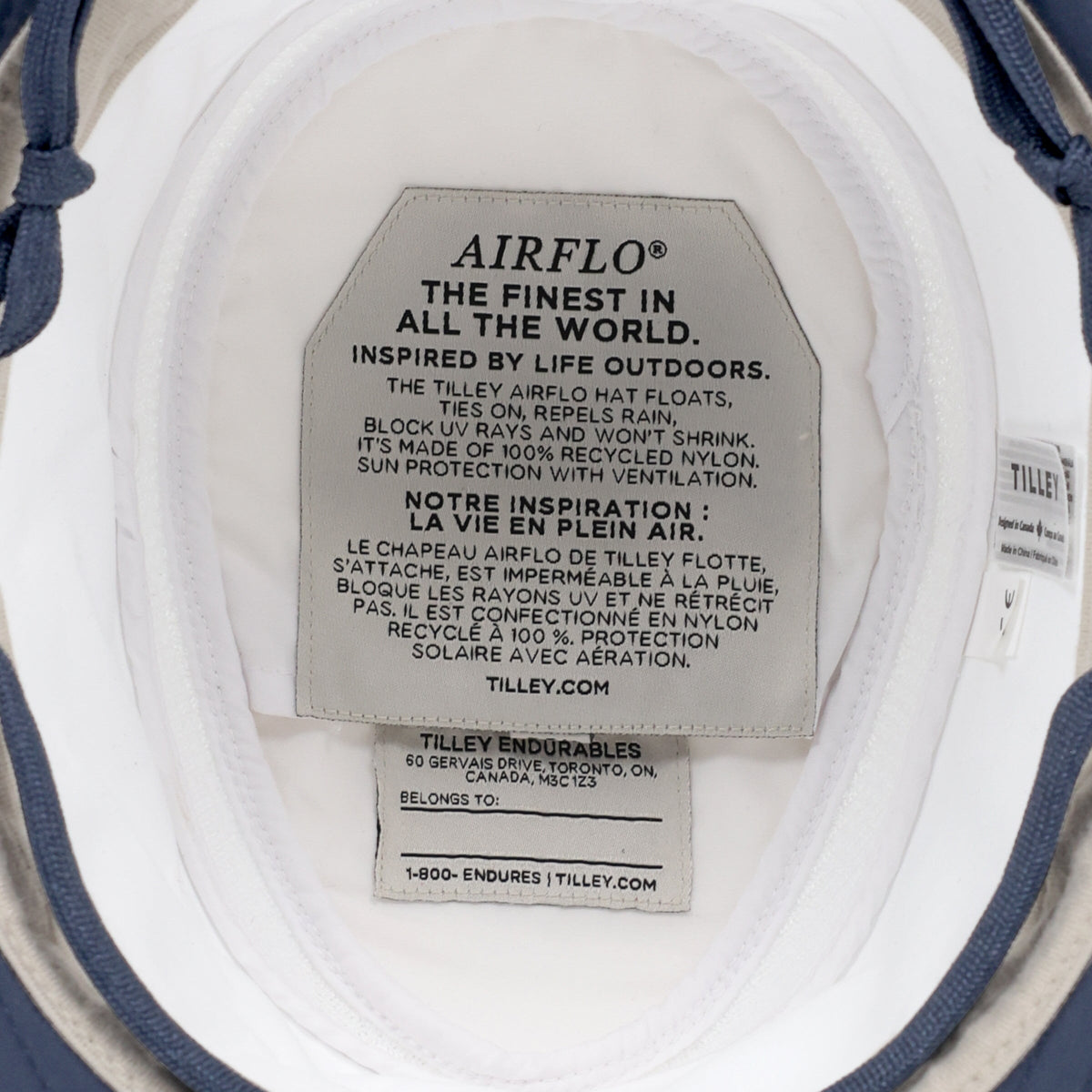 Tilley Airflo Contrast Broad Brim LTM6 戶外帽｜戶外運動及日常生活 | 海外代購-戶外帽-FIT MART 香港智能健康及運動生活用品專門店：筋膜槍、瑜伽輔助工具、智能健身設備
