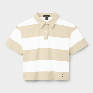 Tilley Stripe Marine Cropped Polo 恤｜戶外運動及日常生活 | 海外代購-戶外服飾-FIT MART 香港智能健康及運動生活用品專門店：筋膜槍、瑜伽輔助工具、智能健身設備