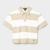 Tilley Stripe Marine Cropped Polo 恤｜戶外運動及日常生活-戶外服飾-FIT MART 香港智能健康及運動生活用品專門店：筋膜槍、瑜伽輔助工具、智能健身設備