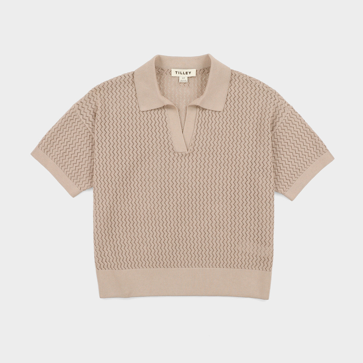 Tilley Open Knit 短袖 Polo 恤｜戶外運動及日常生活 | 海外代購-戶外服飾-FIT MART 香港智能健康及運動生活用品專門店：筋膜槍、瑜伽輔助工具、智能健身設備
