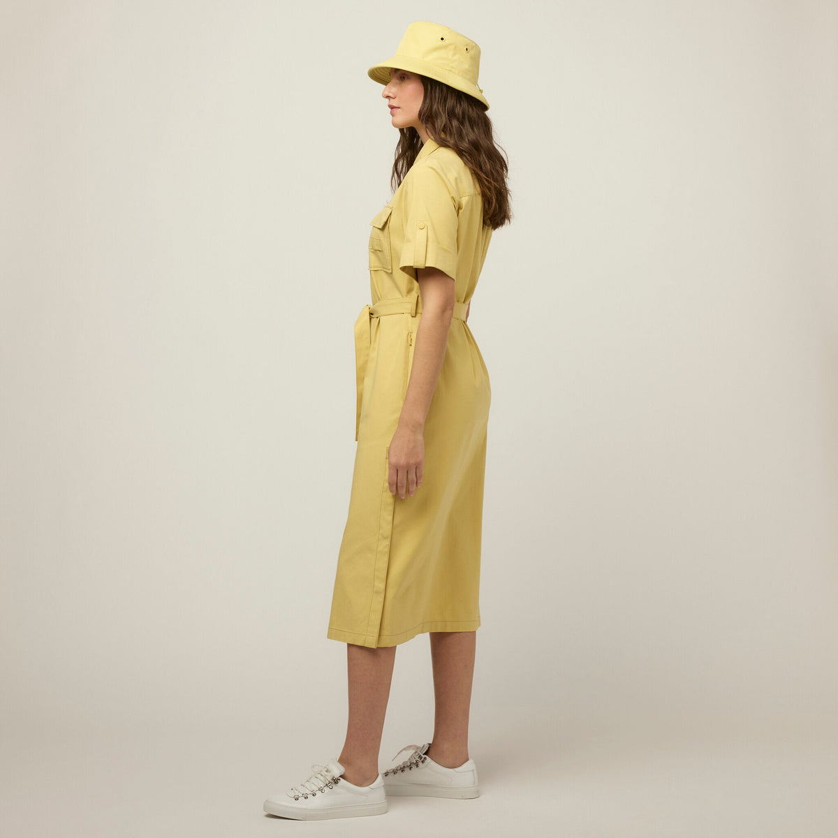 Tilley Tencel 棉質 Safari Midi 連身裙｜戶外運動及日常生活 | 海外代購-旅行服飾-FIT MART 香港智能健康及運動生活用品專門店：筋膜槍、瑜伽輔助工具、智能健身設備