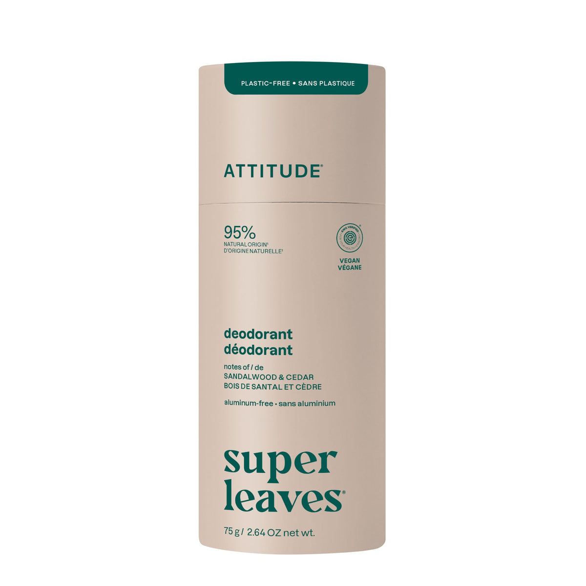 【健康生活精選】ATTITUDE 體香膏｜Aluminum｜Free | 海外代購-身體護理-FIT MART 香港智能健康及運動生活用品專門店：筋膜槍、瑜伽輔助工具、智能健身設備