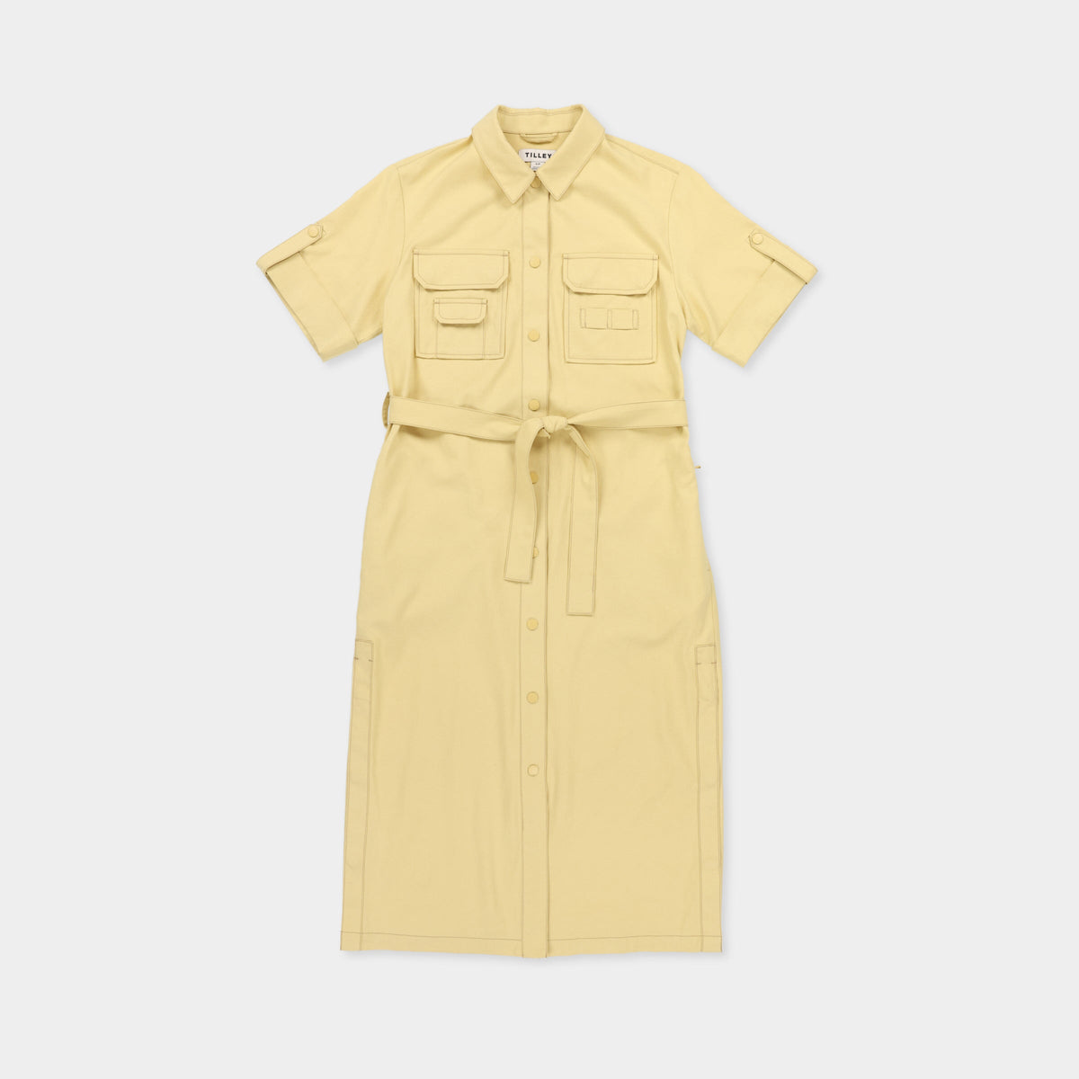 Tilley Tencel 棉質 Safari Midi 連身裙｜戶外運動及日常生活 | 海外代購-旅行服飾-FIT MART 香港智能健康及運動生活用品專門店：筋膜槍、瑜伽輔助工具、智能健身設備