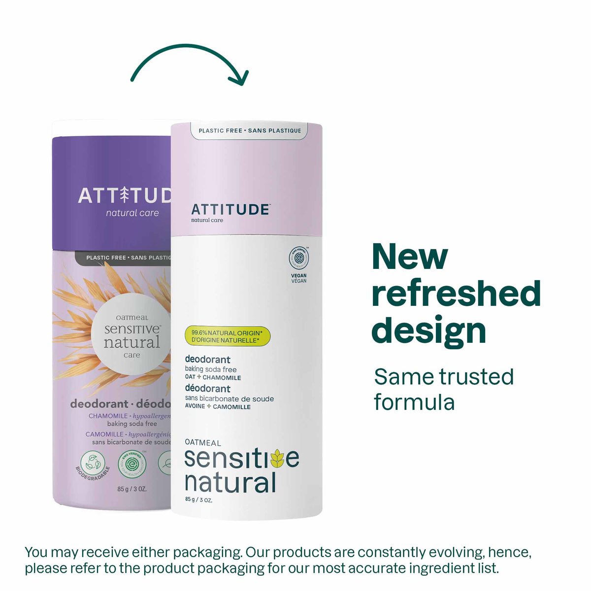【健康生活精選】ATTITUDE 體香膏｜Plastic｜Free Stick 敏感肌 | 海外代購-身體護理-FIT MART 香港智能健康及運動生活用品專門店：筋膜槍、瑜伽輔助工具、智能健身設備