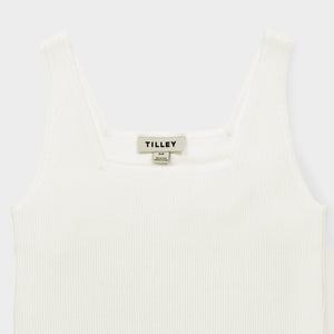 Tilley Square Neck Rib Shell 上衣｜戶外運動及日常生活 | 海外代購-戶外服飾-FIT MART 香港智能健康及運動生活用品專門店：筋膜槍、瑜伽輔助工具、智能健身設備