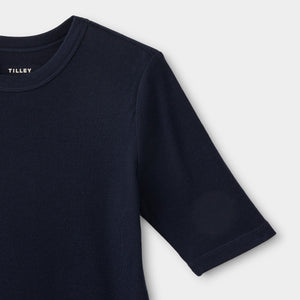Tilley 美麗諾羊毛 Rib Fitted T 恤｜戶外運動及日常生活 | 海外代購-戶外服飾-FIT MART 香港智能健康及運動生活用品專門店：筋膜槍、瑜伽輔助工具、智能健身設備