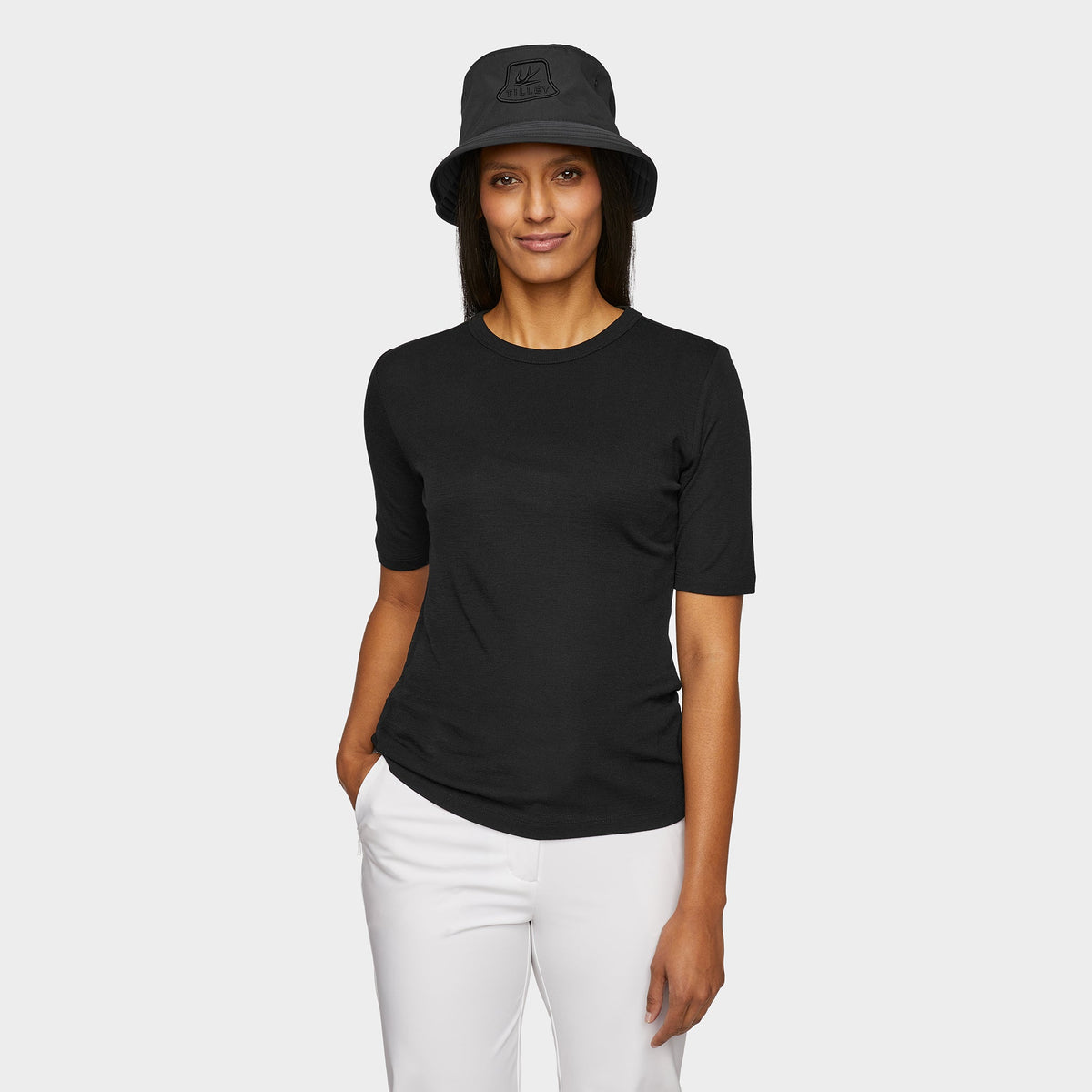 Tilley 美麗諾羊毛 Rib Fitted T 恤｜戶外運動及日常生活 | 海外代購-戶外服飾-FIT MART 香港智能健康及運動生活用品專門店：筋膜槍、瑜伽輔助工具、智能健身設備