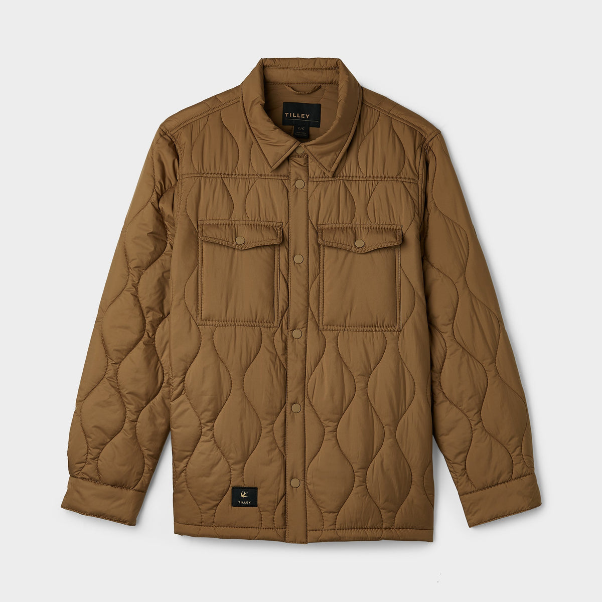 Tilley Quilted 恤衫 外套｜戶外運動及日常生活 | 海外代購-戶外服飾-FIT MART 香港智能健康及運動生活用品專門店：筋膜槍、瑜伽輔助工具、智能健身設備