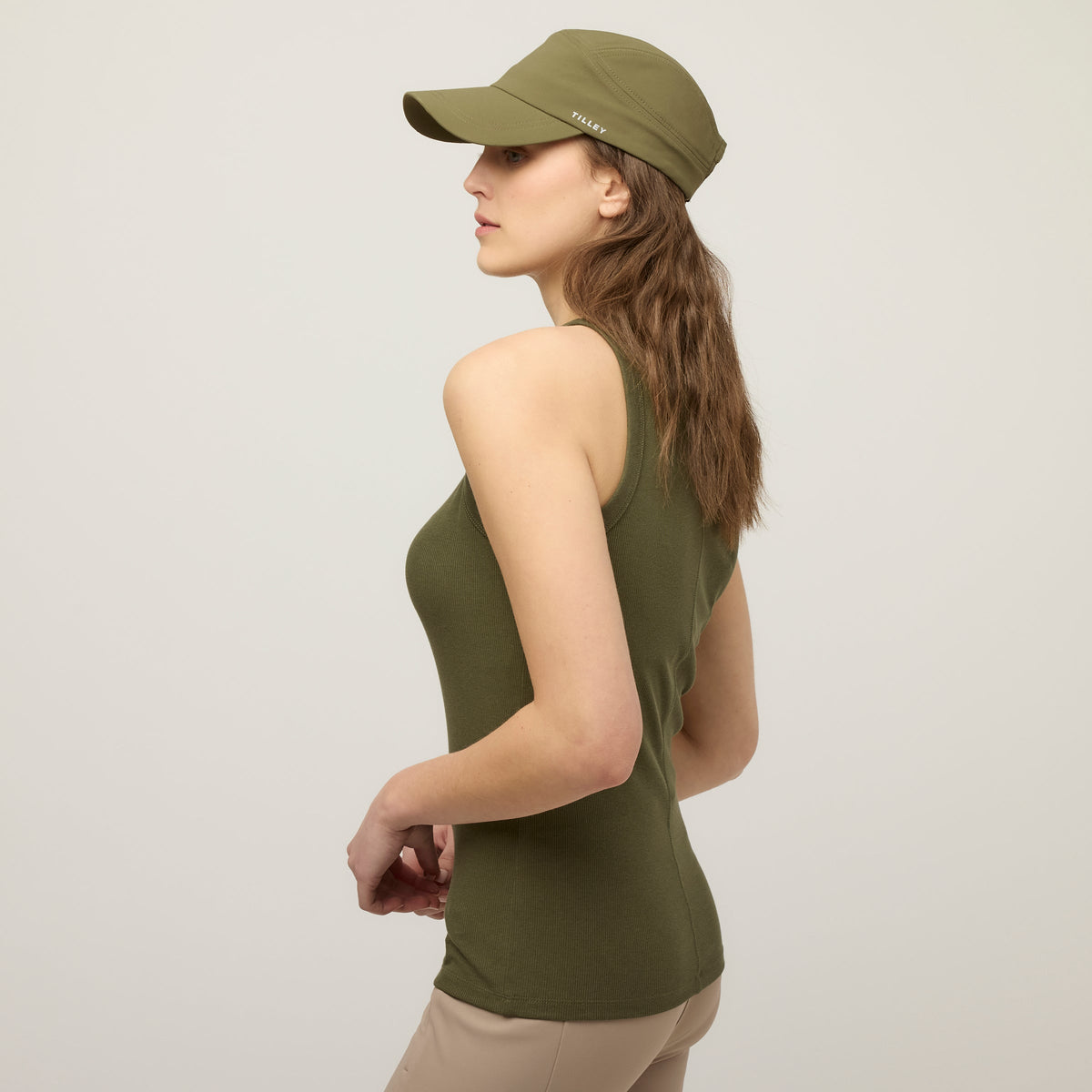 Tilley High Neck Rib Tank 上衣｜戶外運動及日常生活 | 海外代購-戶外服飾-FIT MART 香港智能健康及運動生活用品專門店：筋膜槍、瑜伽輔助工具、智能健身設備