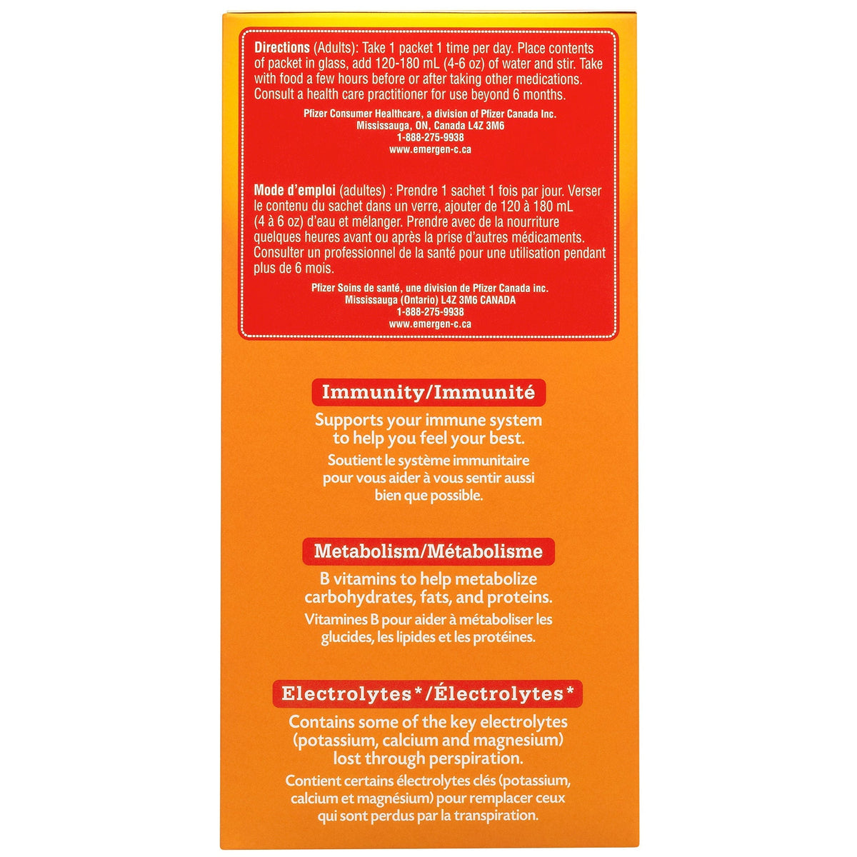 Emergen-C Super Orange 維他命C 1000mg 電解質沖劑 (30包 x 3盒)-Supplements-FIT MART 香港智能健康及運動生活用品專門店：筋膜槍、瑜伽輔助工具、智能健身設備