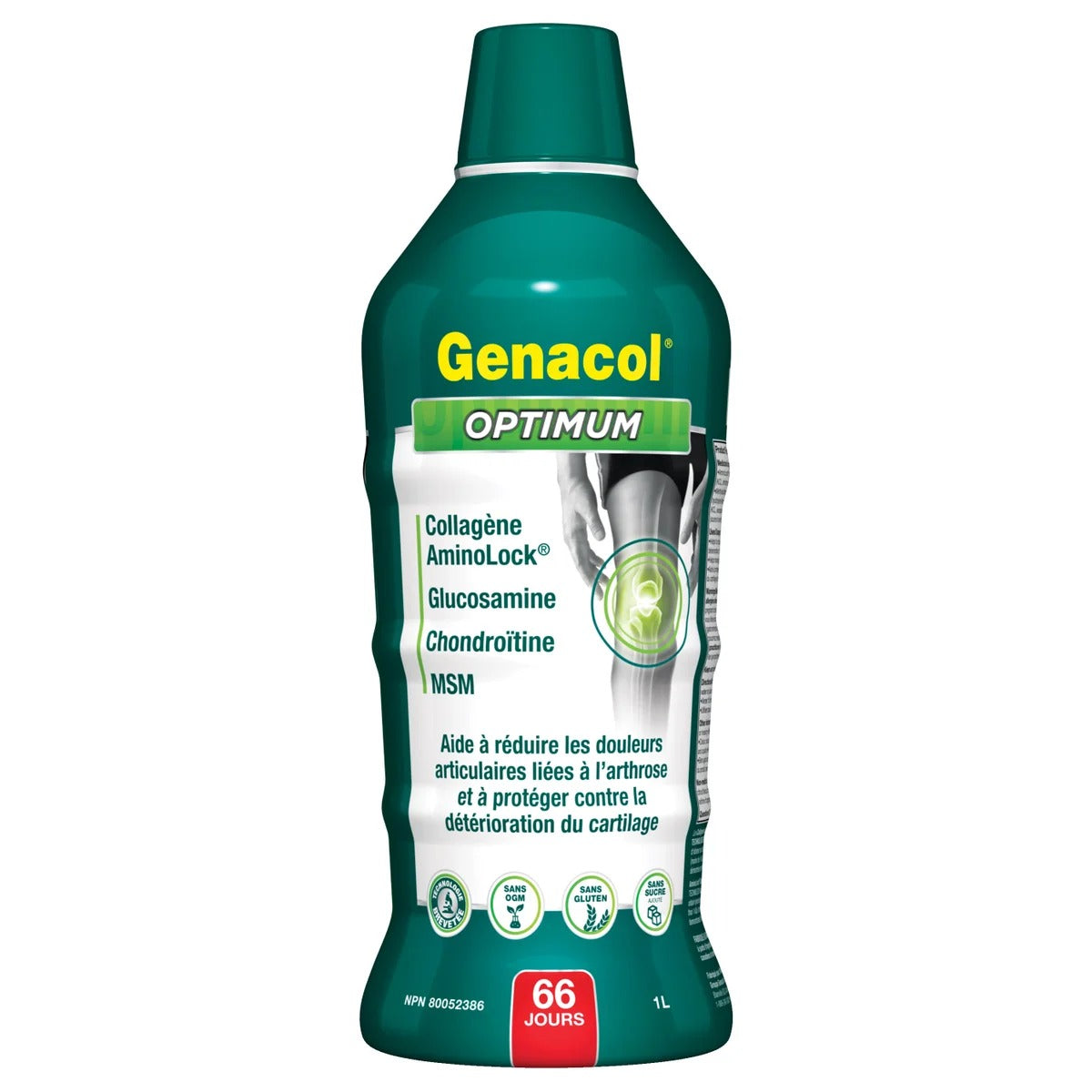 Genacol Optimum 4合1 特強關節修復液 (膠原蛋白+葡萄糖胺+軟骨素+MSM) 1公升 | 海外代購-Supplements-FIT MART 香港智能健康及運動生活用品專門店：筋膜槍、瑜伽輔助工具、智能健身設備