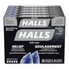 Halls 特強薄荷無添加糖潤喉糖 (9粒 x 20包) 產品圖片 2