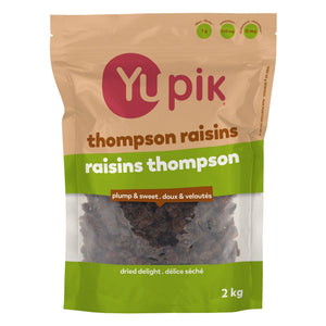 Yupik Thompson 無核提子乾 無添加糖 (2kg)-Food-FIT MART 香港智能健康及運動生活用品專門店：筋膜槍、瑜伽輔助工具、智能健身設備
