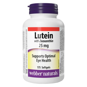 Webber Naturals 葉黃素 25mg + 玉米黃素 5mg 軟膠囊 (175粒)-Supplements-FIT MART 香港智能健康及運動生活用品專門店：筋膜槍、瑜伽輔助工具、智能健身設備