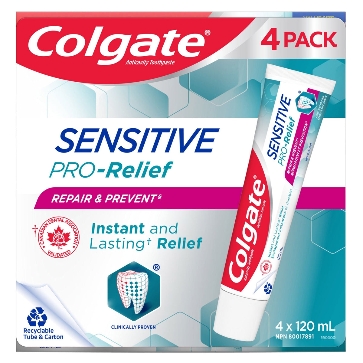 Colgate 抗敏修護牙膏 (120mL)｜Fitmart 加拿大直送-個人護理-FIT MART 香港智能健康及運動生活用品專門店：筋膜槍、瑜伽輔助工具、智能健身設備
